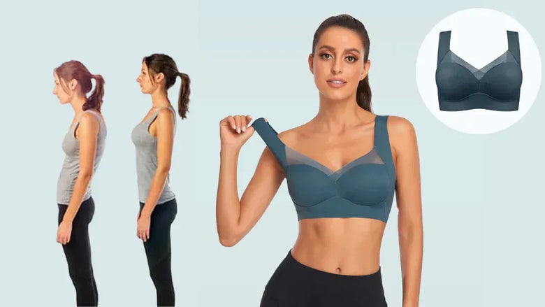 Happy customer wearing Femillie bra