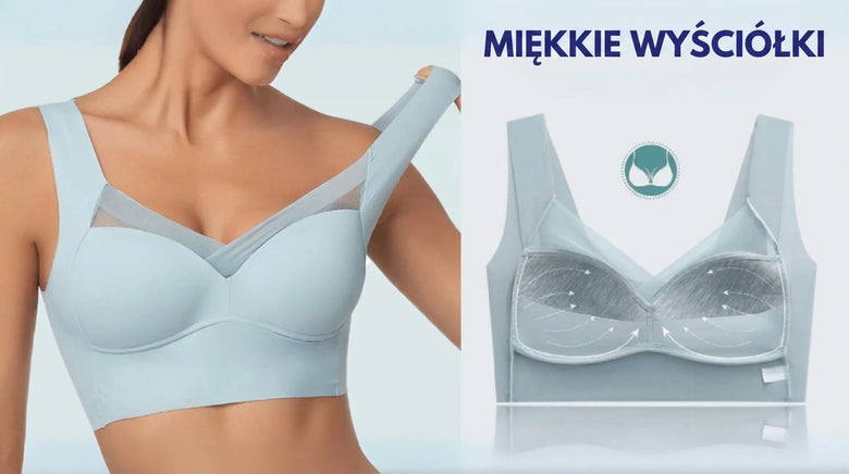 Biustonosz Care z miękkim wyściełaniem